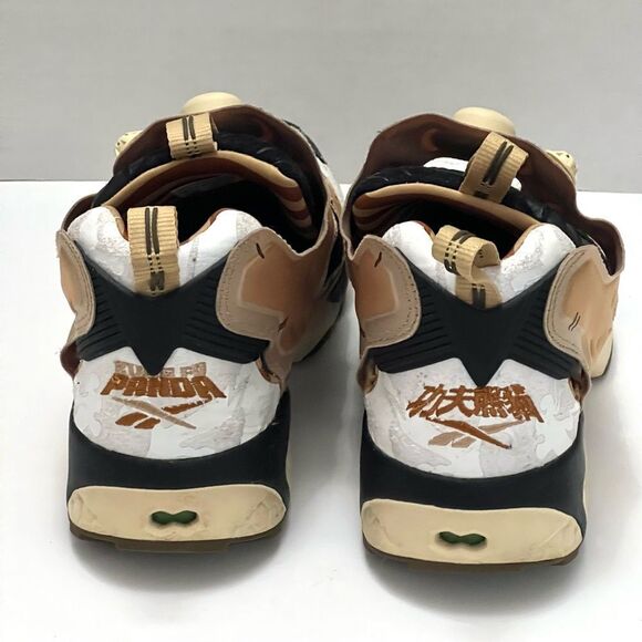 Reebok Kung Fu Panda Limited Edition Sneakers Men’s Sz 8 Beige Athletic Shoes - Picture 9 of 16